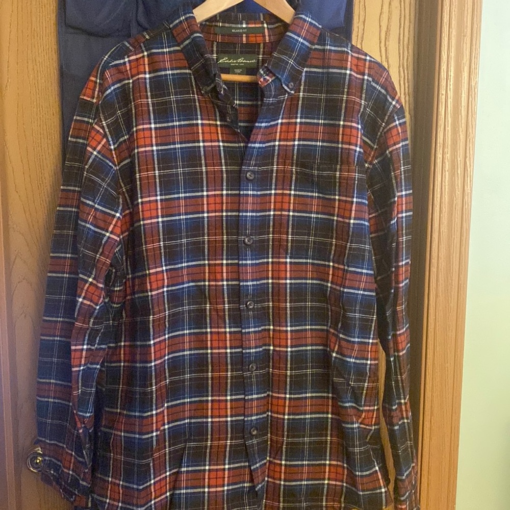 NWOT Mens Eddie Bauer flannel